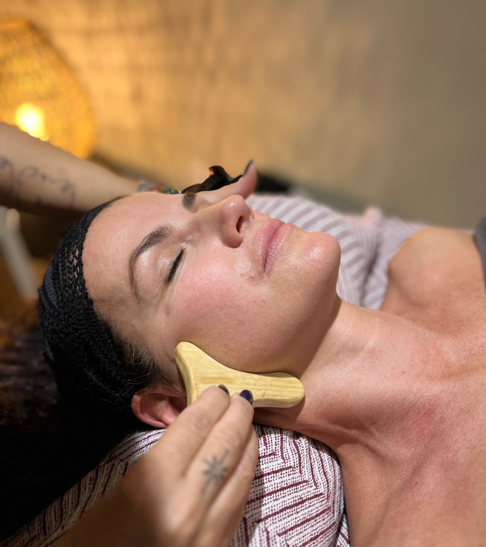yoga facial